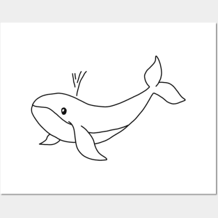 whale Posters and Art